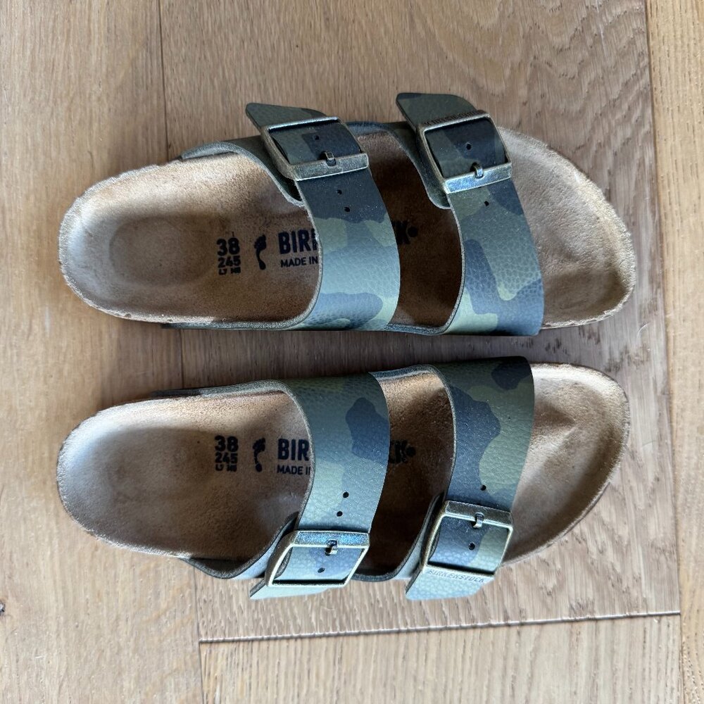 Birkenstock Arizona Camo Sandal Size 38
